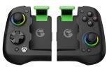 GameSir X4 Aileron Vezeték Nélküli Kontroller Telefontartóval - Fekete-Zöld GSX4A001