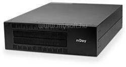nJoy Szünetmentes akkumulátor - Battery Pack 3U (20 db 12V/9Ah, Balder 6000/10000 termékhez, 3U rack, akkumulátor nélkül) (PWUP-BP20PBA-AZ01B) (PWUP-BP20PBA-AZ01B)