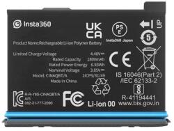 Insta360 X3 akkumulátor, 1800 mAh (CINAQBT/A) - jatekotthon