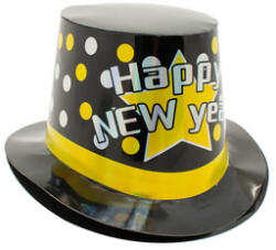  Happy New Year Kalap Fekete (BU0080)