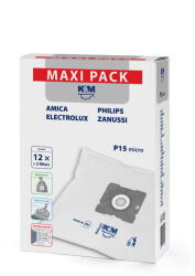 K&M Vacuum cleaner bags P15/maxi 12 pcs (P15/maxi) - vexio