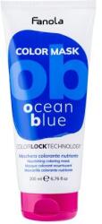 Fanola Color Mask mască pentru păr hrănitoare și colorantă 200 ml nuanţă Ocean Blue pentru femei