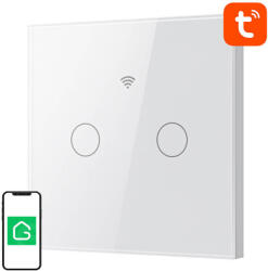 Gosund SLS2 Smart Touch WiFi-s kettős kapcsoló Tuya (SW12) - scom