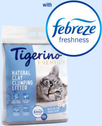  Tigerino 12kg Tigerino Prémium macskaalom - Ambi pur gyapotvirág illat