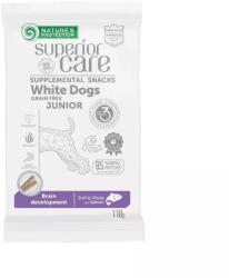 Nature's Protection SC White Dog GF Junior Brain Dev. Salmon Snack 110g