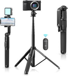 Ulanzi SK-03 szelfie állvány, monopod, bluetooth adapter, 30-160cm magasság (UL-3064)