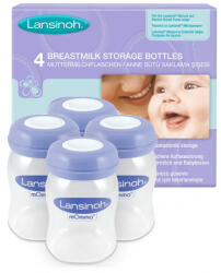  Lansinoh anyatejtároló palackok 4 db 160 ml