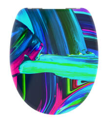 SCHÜTTE WC ülőke NEON PAINT | Duroplast, Soft Close