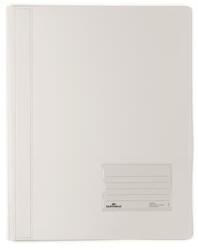DURABLE Gyorsfűző, A4, extra erős, DURABLE DURALUX® , áttetsző fehér (DB268002) - iroda24