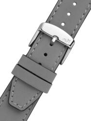Morellato Curea din piele Morellato Square 5672D73.093 M, gri 22 mm