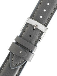 Morellato Curea gri din piele Morellato Munch 5333D10.091 M 16 mm