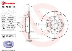 BREMBO Disc frana BREMBO 08A20211 (08A20211)