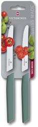 Victorinox Swiss Modern Paradicsomszeletelő kés szett - 2 db, zsályazöld (6.9006.11W43B)
