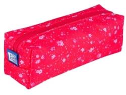 Oxford Penar Oxford Floral, tip etui dreptunghiular, culoare roz inchis 400159622