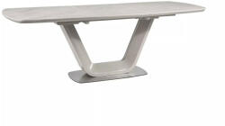 SIGNAL MEBLE Armani Ceramic Bővíthető Kerámia Étkezőasztal Matt Szürke 160-220 cm (ARMANISZ160)