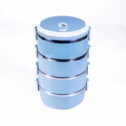 TOO KT-408 B 4 részes kék ételhordó (KT-408 B) - officedepot