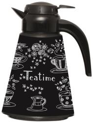 SOLMAZER IRIS Black Tea Time kúp alakú vákuum kancsó 1.200ml 161704-007 (161704-007) - officedepot