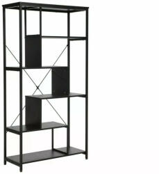 Signal Net A Modern Laminált Fekete Polcos Állvány (NETAC)