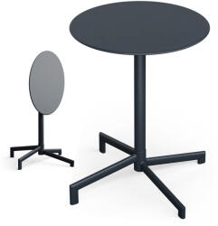 Blumfeldt UrbanEdge masă bistro | masă în picioare | 60 cm | pliabilă | vopsită electrostatic | rezistentă la intemperii (GDM25-UrbanEdge 60cm) (GDM25-UrbanEdge 60cm) - electronic-star