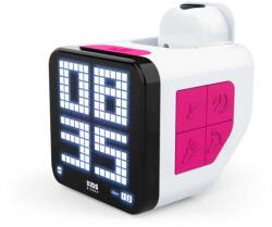 Bigben Interactive Bigben Kids RQUBE Projektoros Ébresztőóra - Pink/Fehér (Platform nélküli) (RCUBEBCRS)