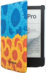 PocketBook e-book tok - PB629, PB634 gyári Tok sunflower print SH-634-SFP-WW (SH-634-SFP-WW)