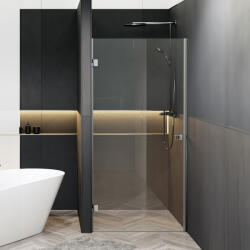 RIHO SCANDIC NXT 101 balos zuhanyajtó 80 cm, króm G001003120 (G001003120)