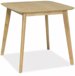 SIGNAL MEBLE Mosso III Négyzetes Tölgyfa Étkezőasztal (MOSSOIIID80)