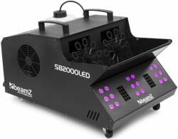 Beamz SB2000LED nagy teljesítményű füst és buborékgép beépített RGB leddel