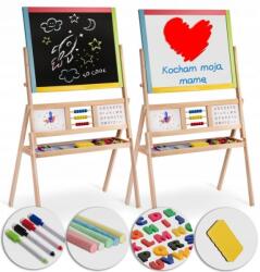 Ricokids Oktatási tábla két oldallal és tartozékokkal Ricokids RK-801, 113 x 69 x 37 cm, Több színű (EDI780100)