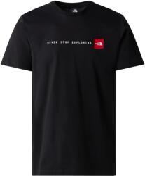 The North Face m s/s never stop exploring tee s | Bărbați | Tricouri | Negru | NF0A87NSJK31 (NF0A87NSJK31)