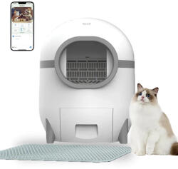  Nuxie Intelligens öntisztító macskaalom doboz smart wifi app 60l (54 x 54 x 69 cm)