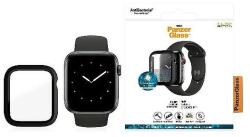 PanzerGlass teljes testes tok Apple Watch 4/5/6/SE 44 mm-es - fekete
