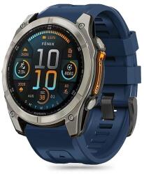 Tech-Protect szilikon szíj Garmin Fenix 5 / 6 / 6 Pro / 7 / 8 (47 mm) / E - kék