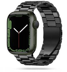 Tech-Protect rozsdamentes karkötő Apple Watch 4 / 5 / 6 / 7 / 8 / 9 / SE / Ultra 1 / 2 (42/44/45/49 mm) - fekete