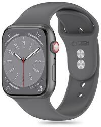 Tech-Protect szilikon szíj Apple Watch 4 / 5 / 6 / 7 / 8 / 9 / SE (38 / 40 / 41 mm) - szürke