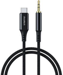 Choetech AUX006 USB-C / mini jack 3, 5 mm-es kábel 1 m - fekete