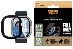 PanzerGlass Snappie teljes testű edzett üveg Apple Watch Ultra 2-höz - fekete