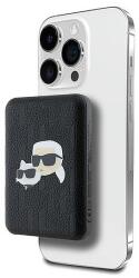 KARL LAGERFELD Powerbank induktív KLPB5FPGKSKCHK 16W 5000mAh fekete/fekete Karl& Choupette fejcsap MagSafe