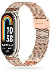 Tech-Protect MilaneseBand szíj Xiaomi Smart Band 8/8 NFC-hez - rózsaszín