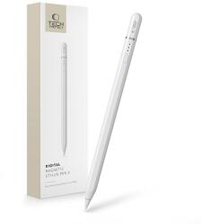 Tech-Protect digitális mágneses Stylus Pen 3 mágneses iPad táblagéphez - fehér