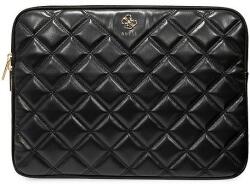 GUESS Quilted 4G borító 14" -os laptophoz - fekete