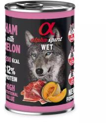 Alpha Spirit Dog Wet - Sonka és dinnye 12 x 400 g