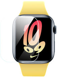 Baseus 2x Baseus NanoCrystal védőfólia készlet Apple Watch 4/5/6/SE/SE 2 44mm + rögzítőkészlettel - átlátszó