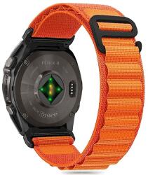 Tech-Protect Nylon Pro szíj Garmin Fenix 5 / 6 / 6 Pro / 7 / 8 (47MM) - narancssárga