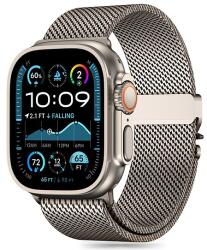 Tech-Protect Milano szíj Apple Watchhoz 6 / 7 / 8 / 9 / 10 / SE / Ultra 1 / 2 (44 / 45 / 46 / 49 MM) - titán