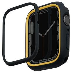 UNIQ Moduo tok Apple Watchhoz 4/5/6/7/8/9/SE/SE2 44/45mm - fekete és mustár