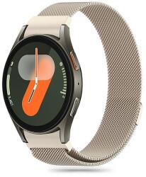 Tech-Protect MilaneseBand Samsung Galaxy Watch 4 / 5 / 5 Pro / 6 / 7 / FE készülékhez - arany
