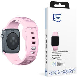 3mk Protection 3mk szilikon óraszíj Apple Watchhoz 38 / 40 / 41 mm - rózsaszín