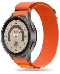 Tech-Protect Nylon Pro szíj Samsung Galaxy Watch 4 / 5 / 5 Pro / 6 / 7 / FE készülékhez - narancs