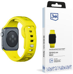 3mk Protection 3mk szilikon óraszíj Apple Watchhoz 38 / 40 / 41 mm - sárga